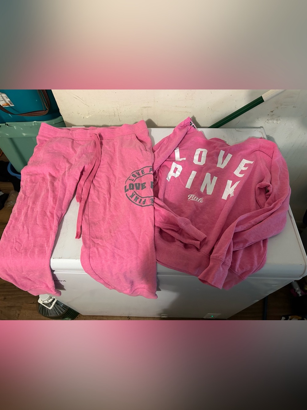 PINK Victoria's Secret top pants and jacket